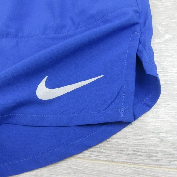 Nike Dri-FIT Stride 7" Running Shorts Mens Size Large Royal Blue NEW - Picture 3 of 13